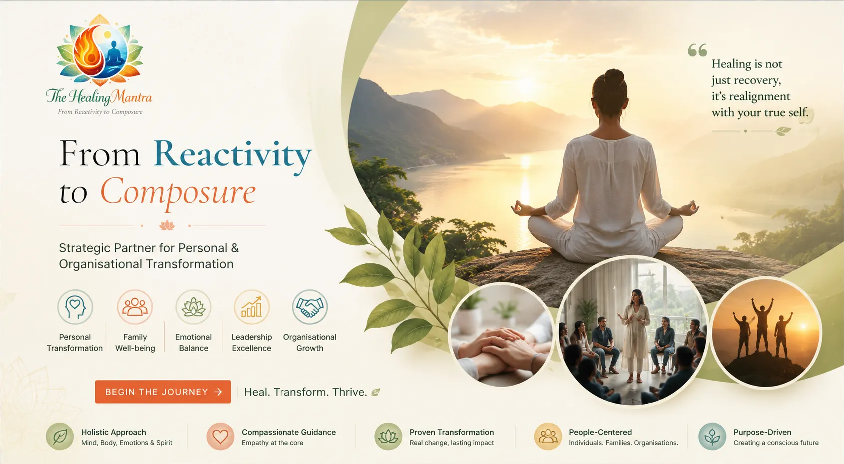 The Healing Mantra — End-to-end development